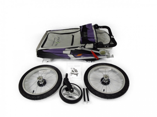 PETSTRO HUNDEBUGGY SKYLINE GRÖSSE L BIS 45 KG - PETROl